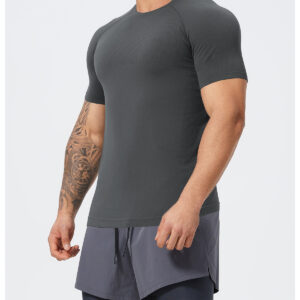 Cotton Mix Spandex Slim Fit T Shirts Manufacturers | Summer Plain Custom T shirt supplier