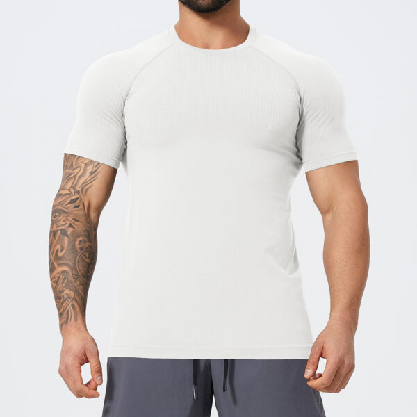 Cotton Mix Spandex Slim Fit T Shirts Manufacturers | Summer Plain Custom T shirt supplier - Image 3