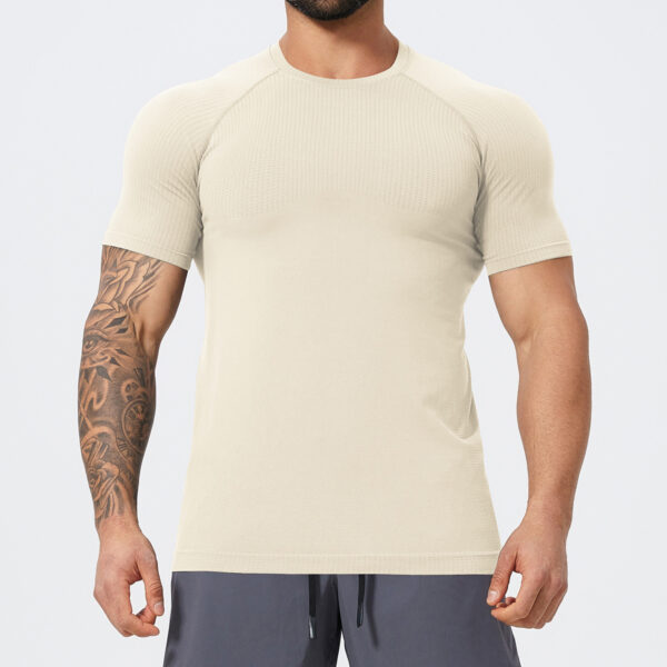 Cotton Mix Spandex Slim Fit T Shirts Manufacturers | Summer Plain Custom T shirt supplier - Image 4