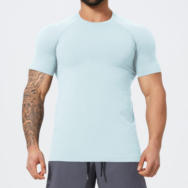 Cotton Mix Spandex Slim Fit T Shirts Manufacturers | Summer Plain Custom T shirt supplier - Image 5