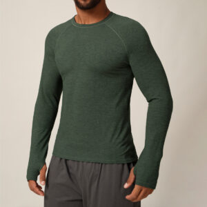 Gym T-shirt long sleeve t shirt Manufacturers | Custom Slim Fit Eco-friendly clothing Polyester/Spandex Workout T-Shirts Manufacturer