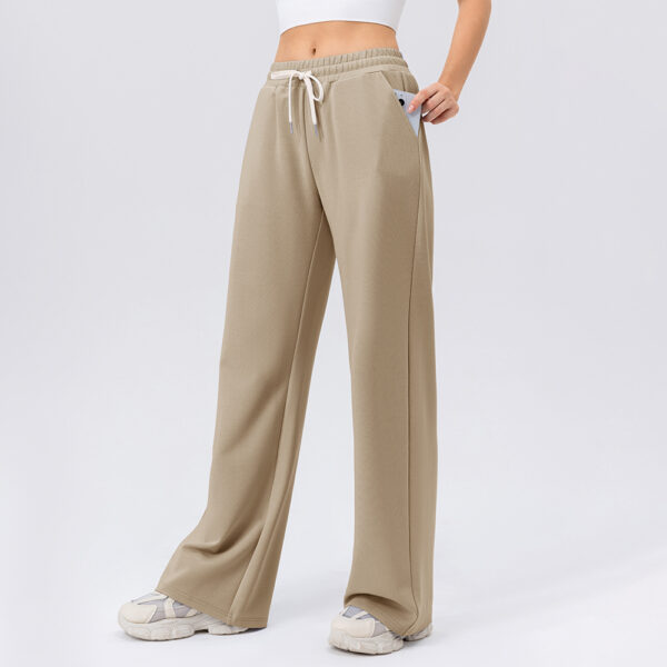 Custom Yoga Flared Pants Set Manufacturer | High-strength Two-piece Activewear For Women suppliers - Image 3