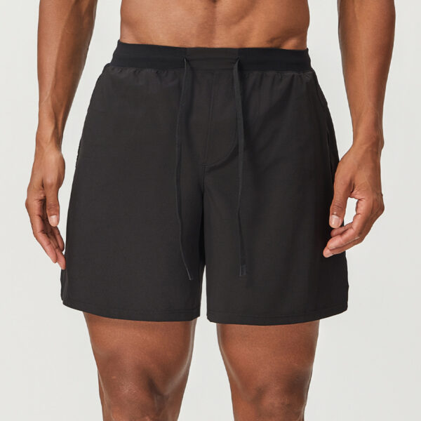 Men's Double-Layer Quick-Dry Sports Shorts | Moisture Wicking & Breathable for Gym Fitness Training - Image 2