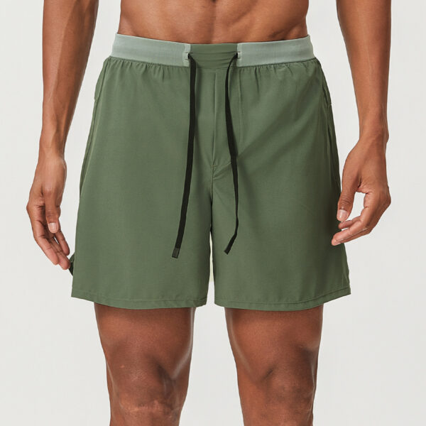 Men's Double-Layer Quick-Dry Sports Shorts | Moisture Wicking & Breathable for Gym Fitness Training - Image 4