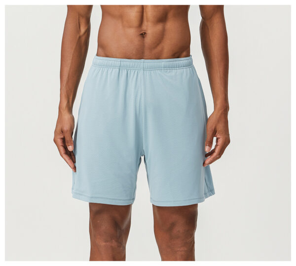 OEM High Quality Basketball Polyester Gym Workout Sublimation Pocket Men's Mesh Shorts - Image 6