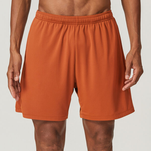 OEM High Quality Basketball Polyester Gym Workout Sublimation Pocket Men's Mesh Shorts - Image 7