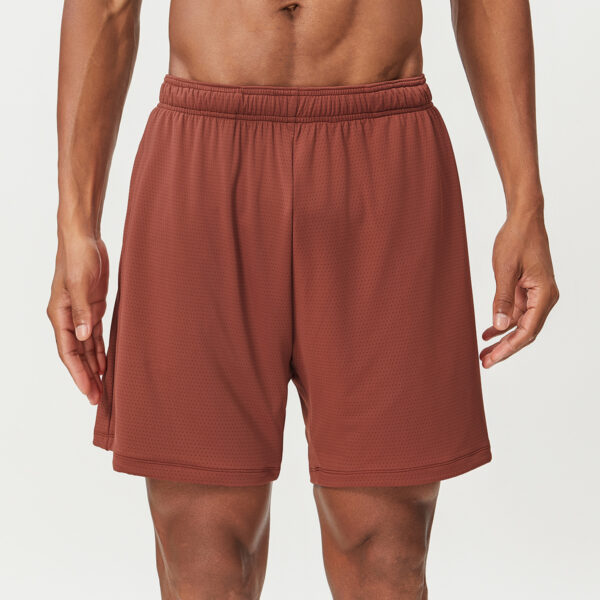 OEM High Quality Basketball Polyester Gym Workout Sublimation Pocket Men's Mesh Shorts - Image 5