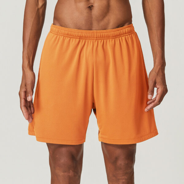 OEM High Quality Basketball Polyester Gym Workout Sublimation Pocket Men's Mesh Shorts - Image 2