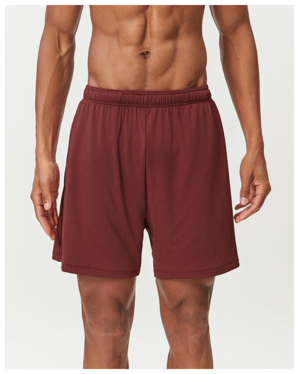 OEM High Quality Basketball Polyester Gym Workout Sublimation Pocket Men's Mesh Shorts - Image 4