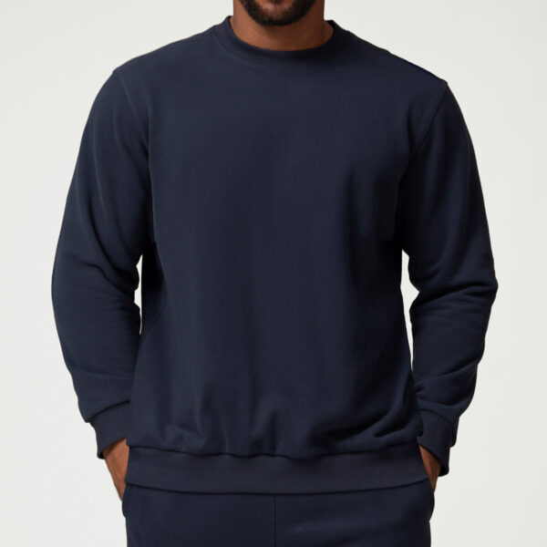 Custom Fleece Crewneck Men's Cotton Sweatshirt manufacturer | Oversized Sweatshirt manufacturer - Image 6