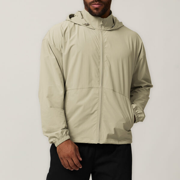 Men's Waterproof Windbreaker Jacket | UPF50+ Sun Protection | Nylon Outdoor Sports Jackets