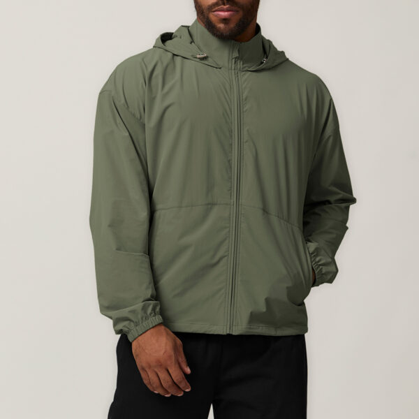 Men's Waterproof Windbreaker Jacket | UPF50+ Sun Protection | Nylon Outdoor Sports Jackets - Image 7