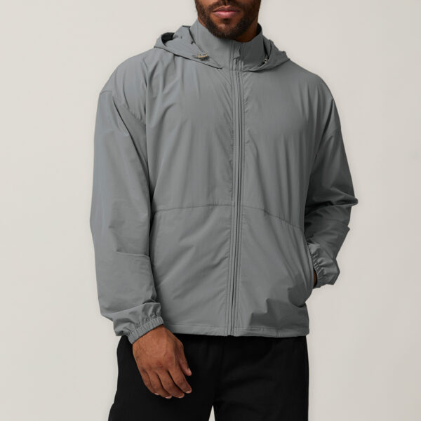 Men's Waterproof Windbreaker Jacket | UPF50+ Sun Protection | Nylon Outdoor Sports Jackets - Image 5