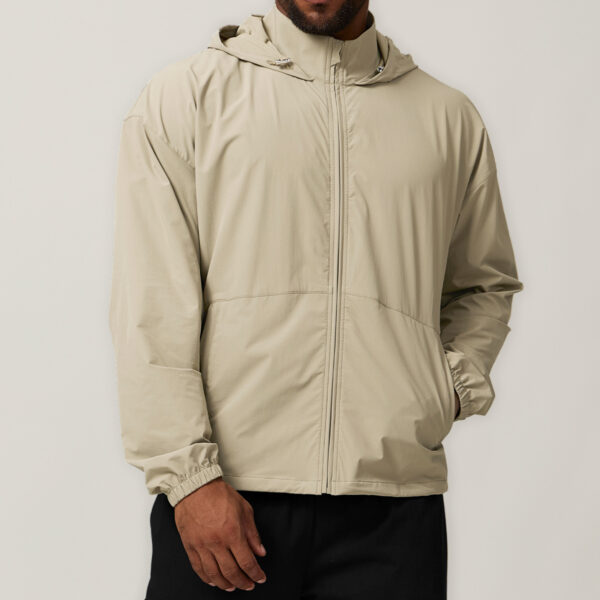 Men's Waterproof Windbreaker Jacket | UPF50+ Sun Protection | Nylon Outdoor Sports Jackets - Image 6