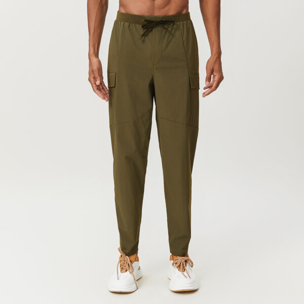 Wholesale Customized Quick Dry Breathable Jogger Trousers Men Casual Sport Gym Pants - Image 2