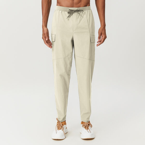 Wholesale Customized Quick Dry Breathable Jogger Trousers Men Casual Sport Gym Pants - Image 4